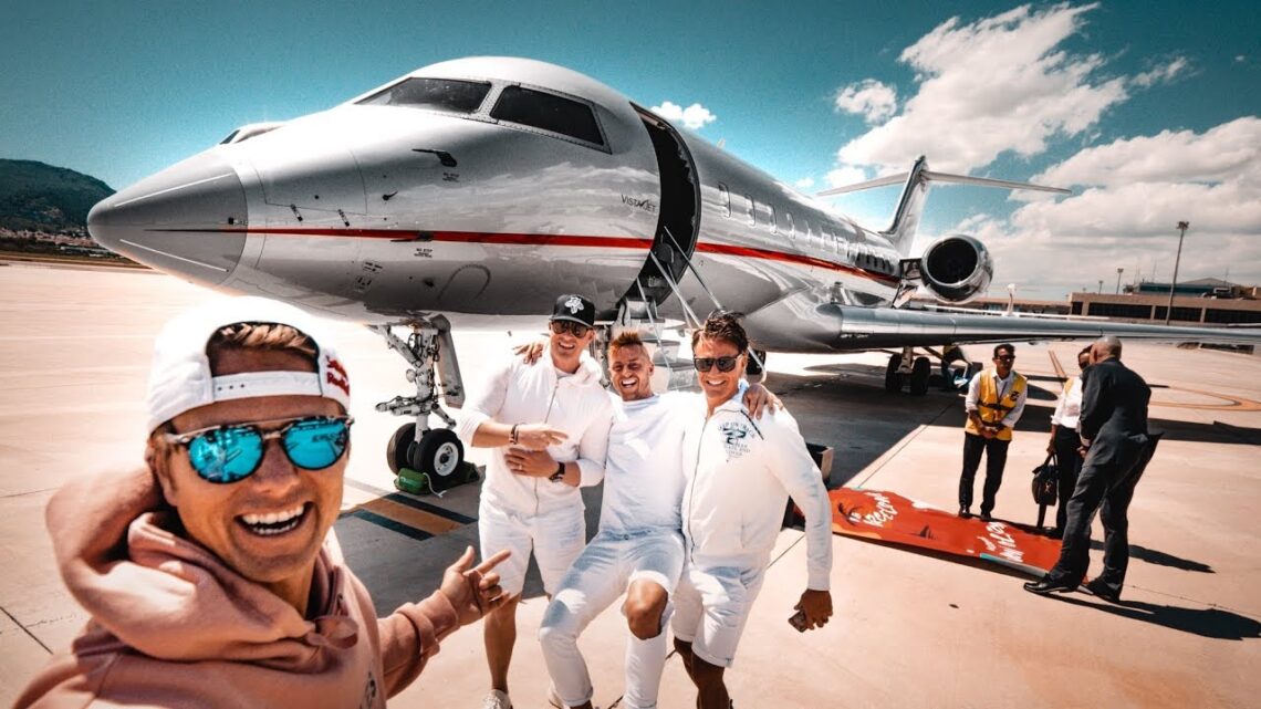 bachelor party jet hire